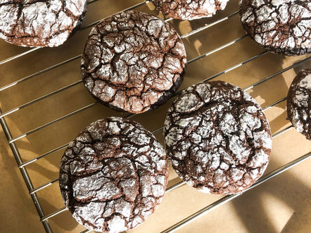 Chocolate Crinkle Cookies