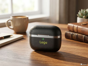 Custom promotional wireless earbuds for corporate gifting and OEM branding