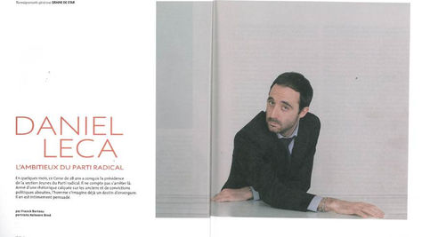 Mon portrait dans la revue Charles