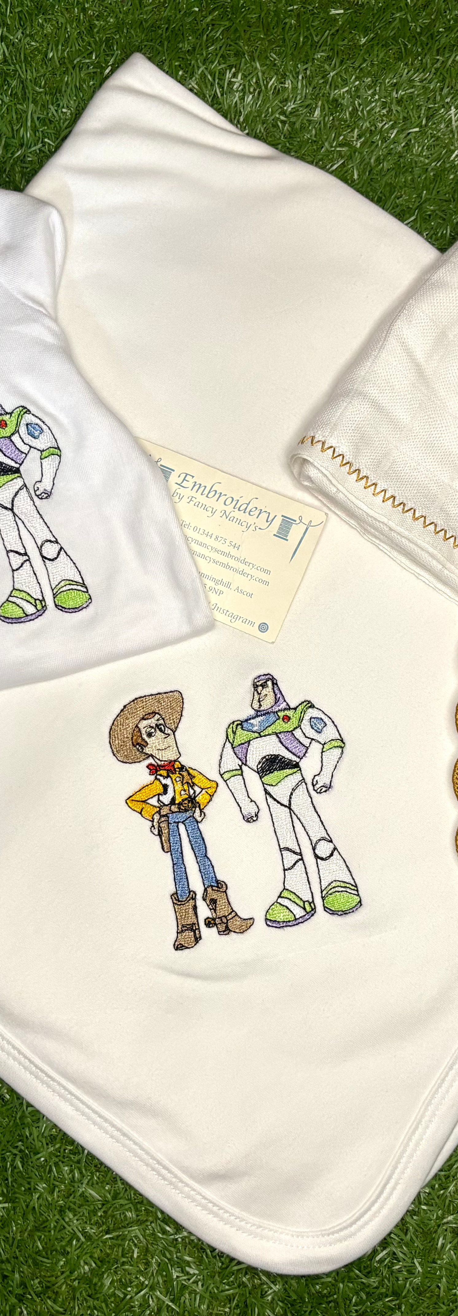 Cowboy & Spaceman Cotton Blanket