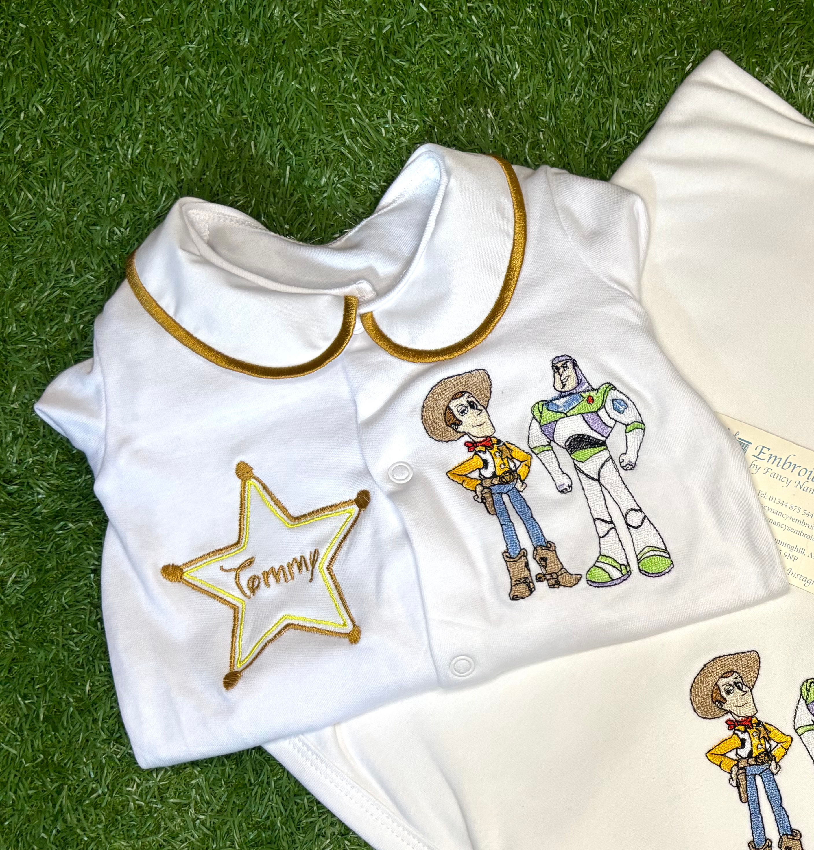 Cowboy & Spaceman Babygrow