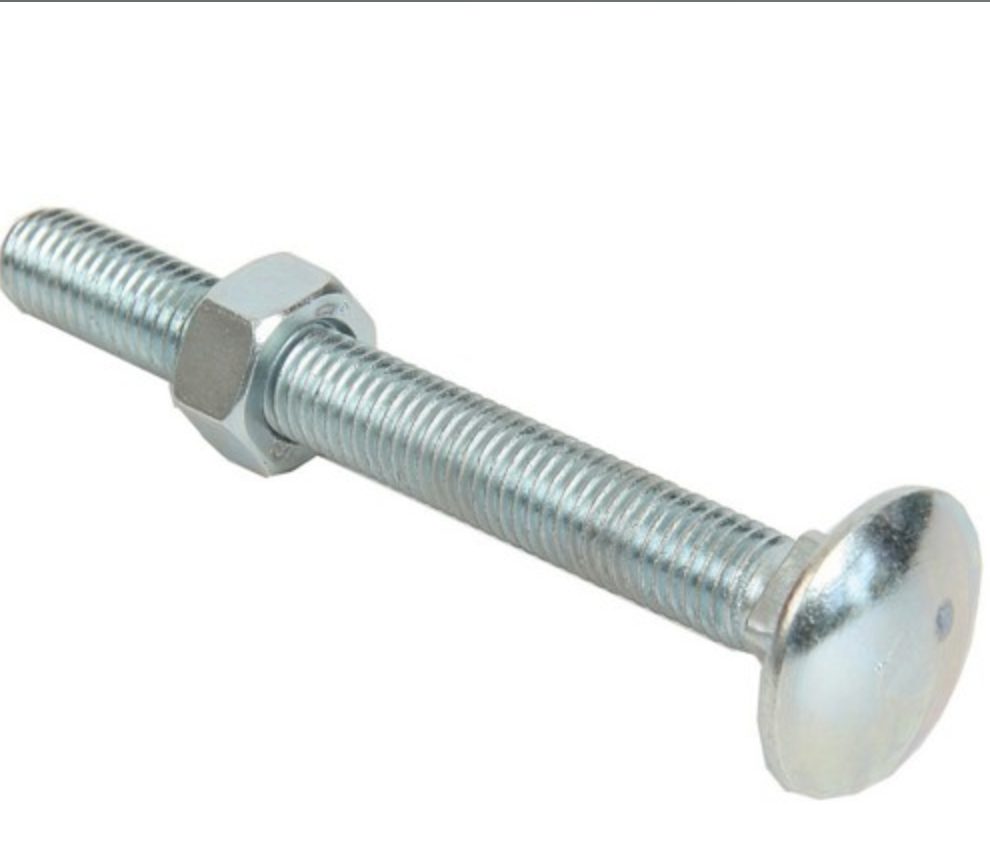 Hex Bolts & Nuts BZP M10x100