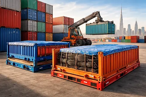 Flat Rack and Open Top Containers Dubai.webp