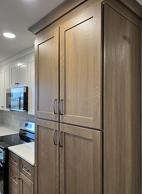 Warm Oak Cabinetry