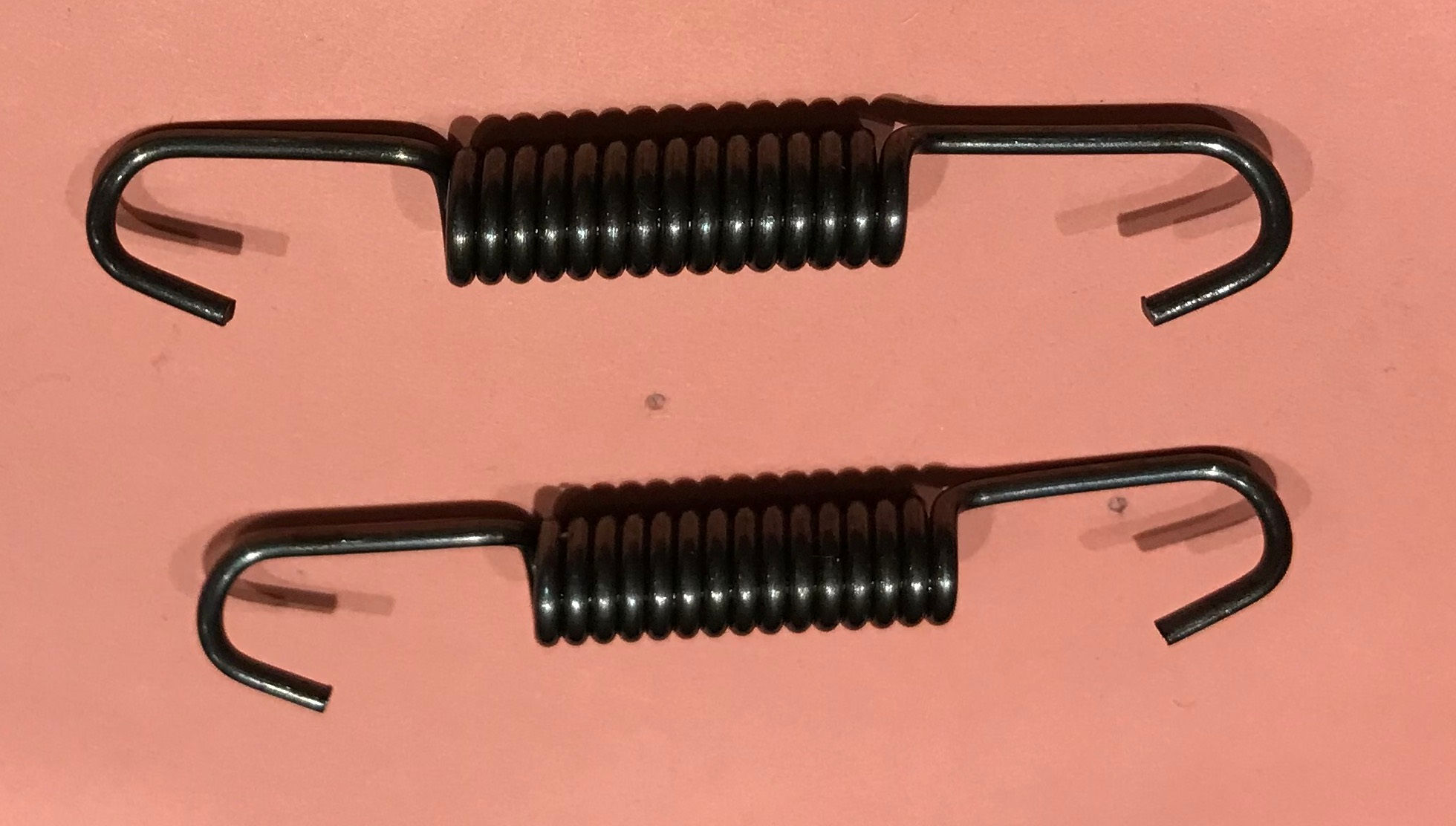 Pair 1946 to 1953 Chief Front Brake Shoe Springs.