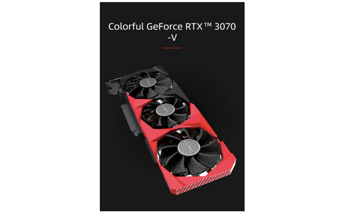 Colorful GeForce® RTX 3070 Battle AX 8GB RAM Graphics Card