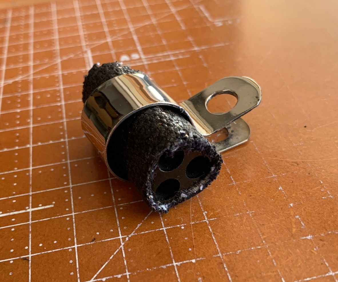 1941 to 42 Indian Motorcycle Chief, Four, Sport Scout Triple Bullet Connector