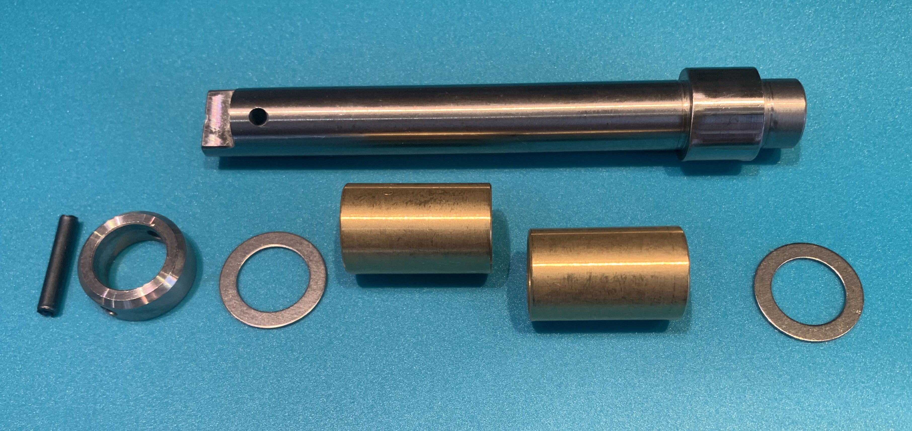 1938 / 53 Indian Motorcycle Chief Distributor Shaft Bushings Washer Collar pin