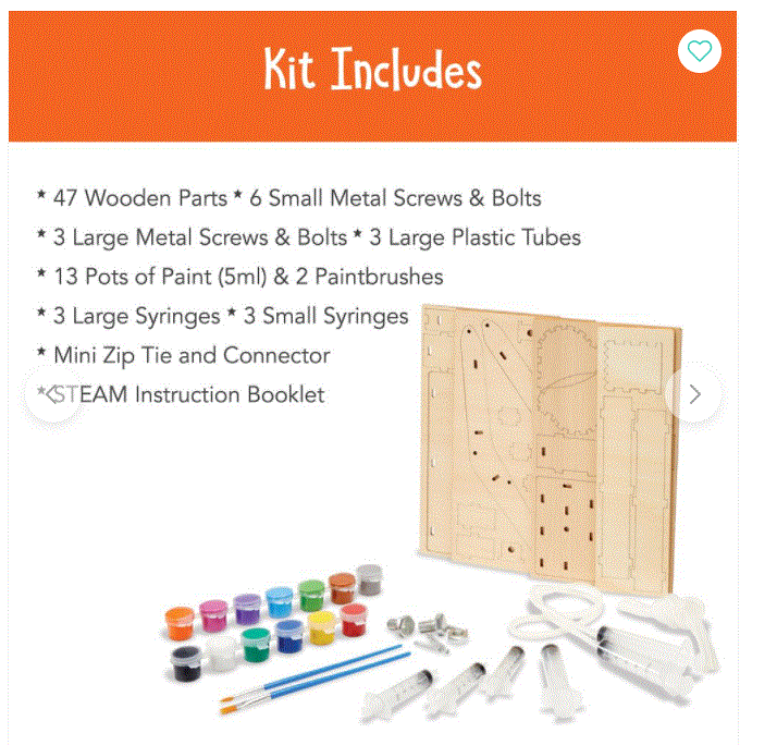 Thumbnail: S.T.E.A.M. Kit: Build Your Own Hydraulic Excavator