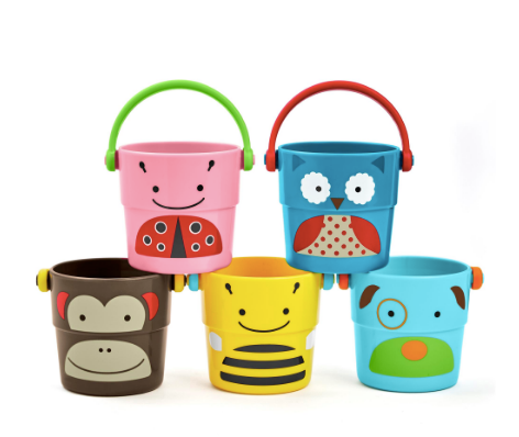 Thumbnail: Skip Hop Zoo Stack & Pour Buckets