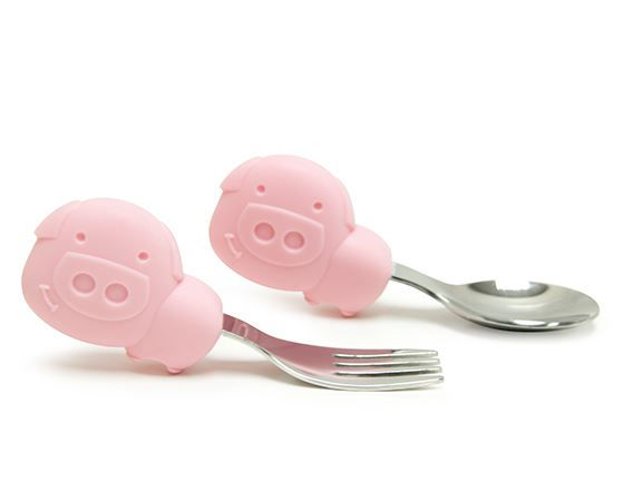 Thumbnail: Marcus & Marcus - PALM GRASP SPOON & FORK SET