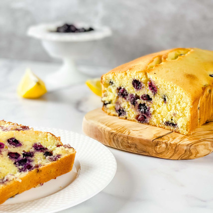 Bursts of Flavor with Our Gluten Free Lemon Blueberry Loaf Cake