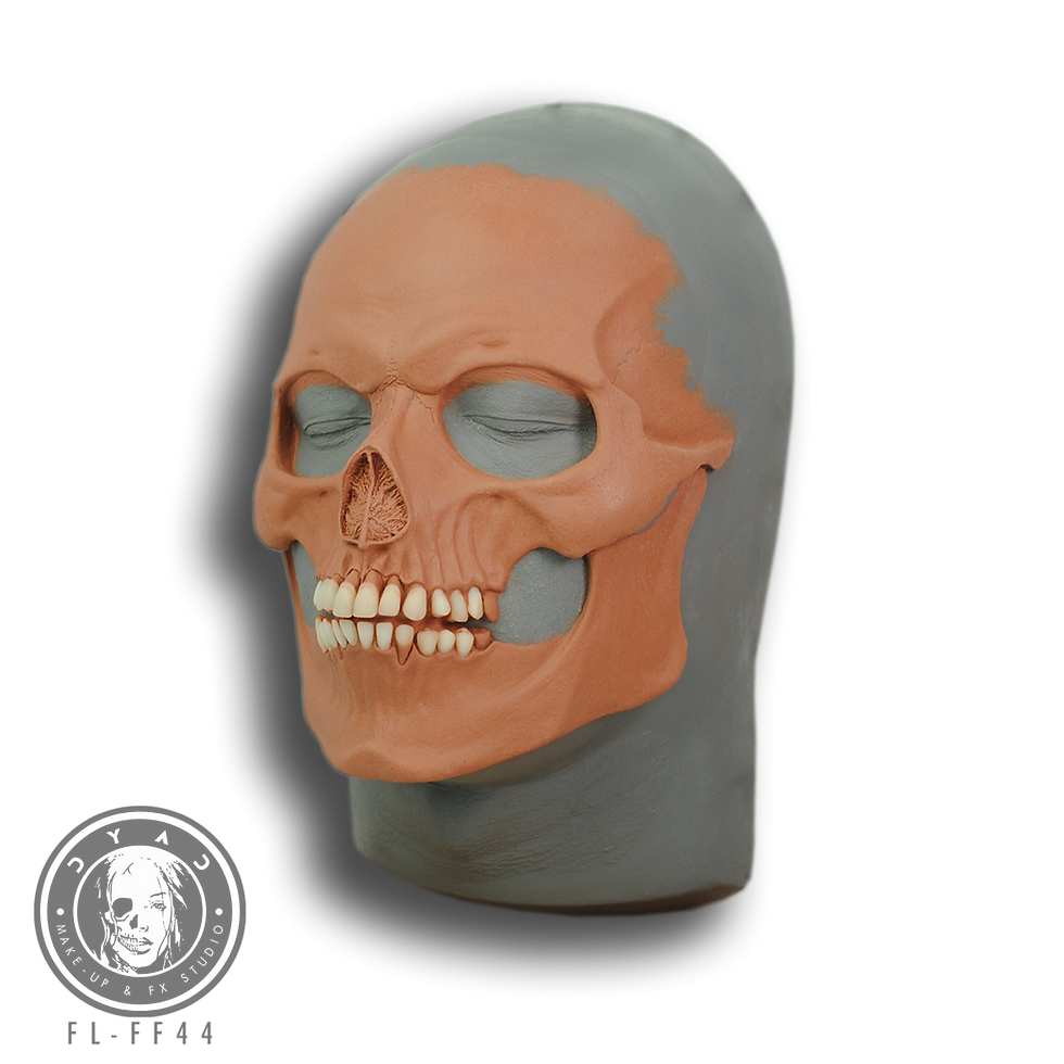 Thumbnail: foam latex skull face prosthetic