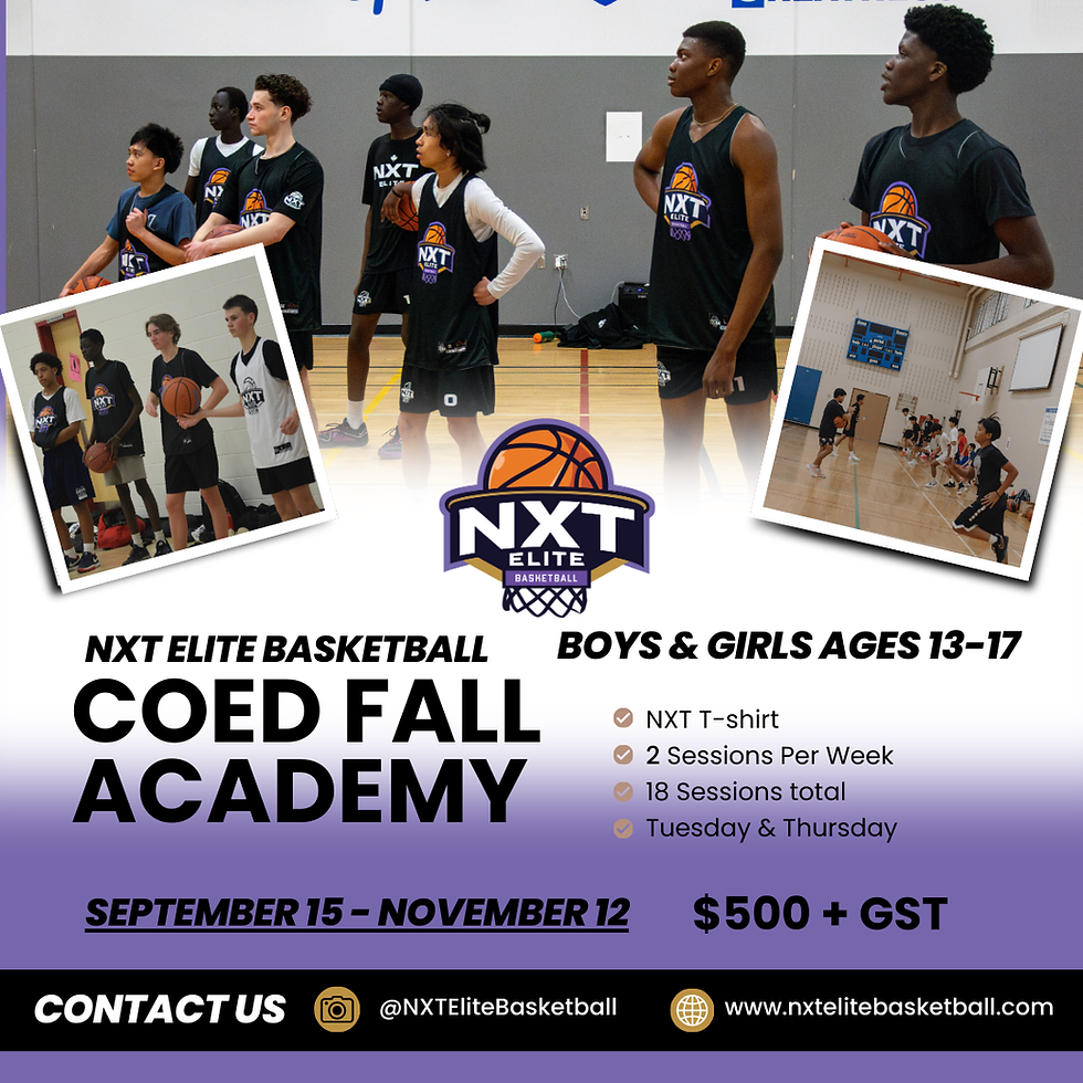NXT Elite Basketball: Fall Academy