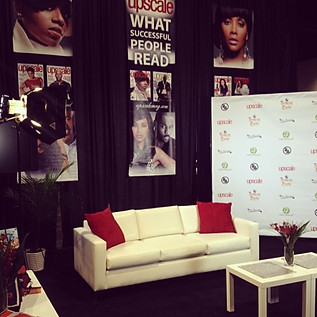 Upscale Magazine Tradeshow Booth
