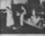 Old photograph of staff in the Mildmay kitchen