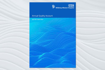 We have published our Quality Account 2021-22