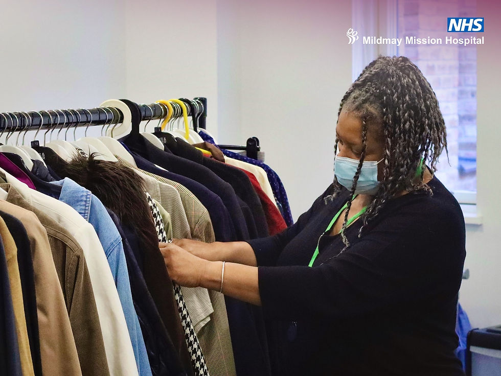Housing Officer and clothing for patients