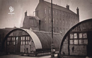 A photograph of Mildmay Mission Hospital during the Second World War