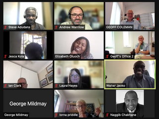 Joint Trustee meeting with the board of Mildmay Kenya