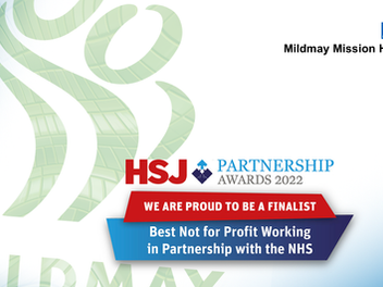 We are Finalists in the HSJ Partnership Awards!