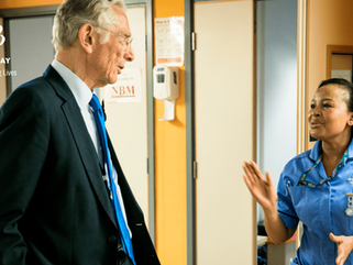 Many Happy Returns to our President, Lord Fowler, on his birthday