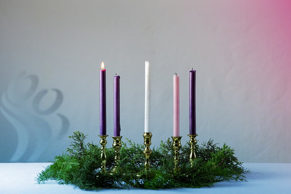 first advent candle images