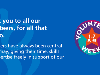 It's time to thank our volunteers