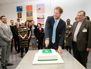 Prince Harry Visits Mildmay Hospital