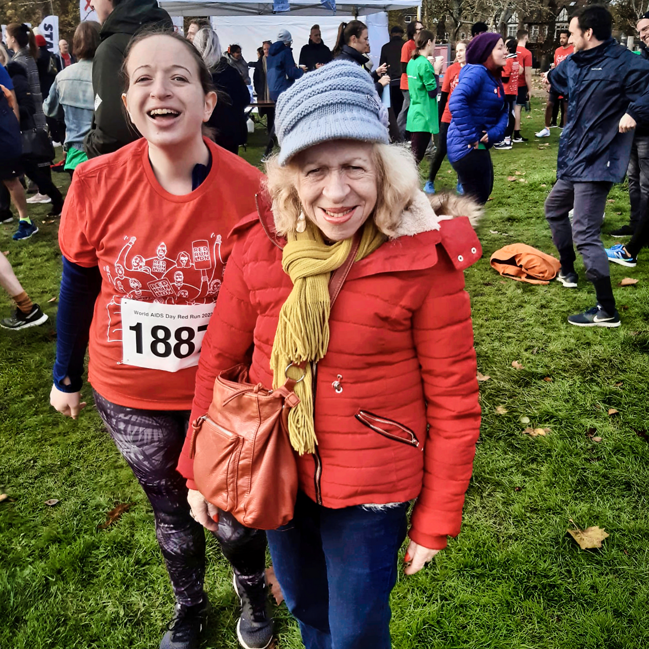 Volunteer Pauline & daughter