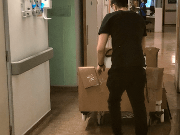 Mildmay takes delivery of much-needed new hospital beds