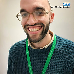 Portrait of social work student Ian