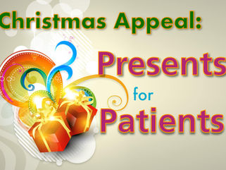 Presents for Patients: Christmas Appeal 2022