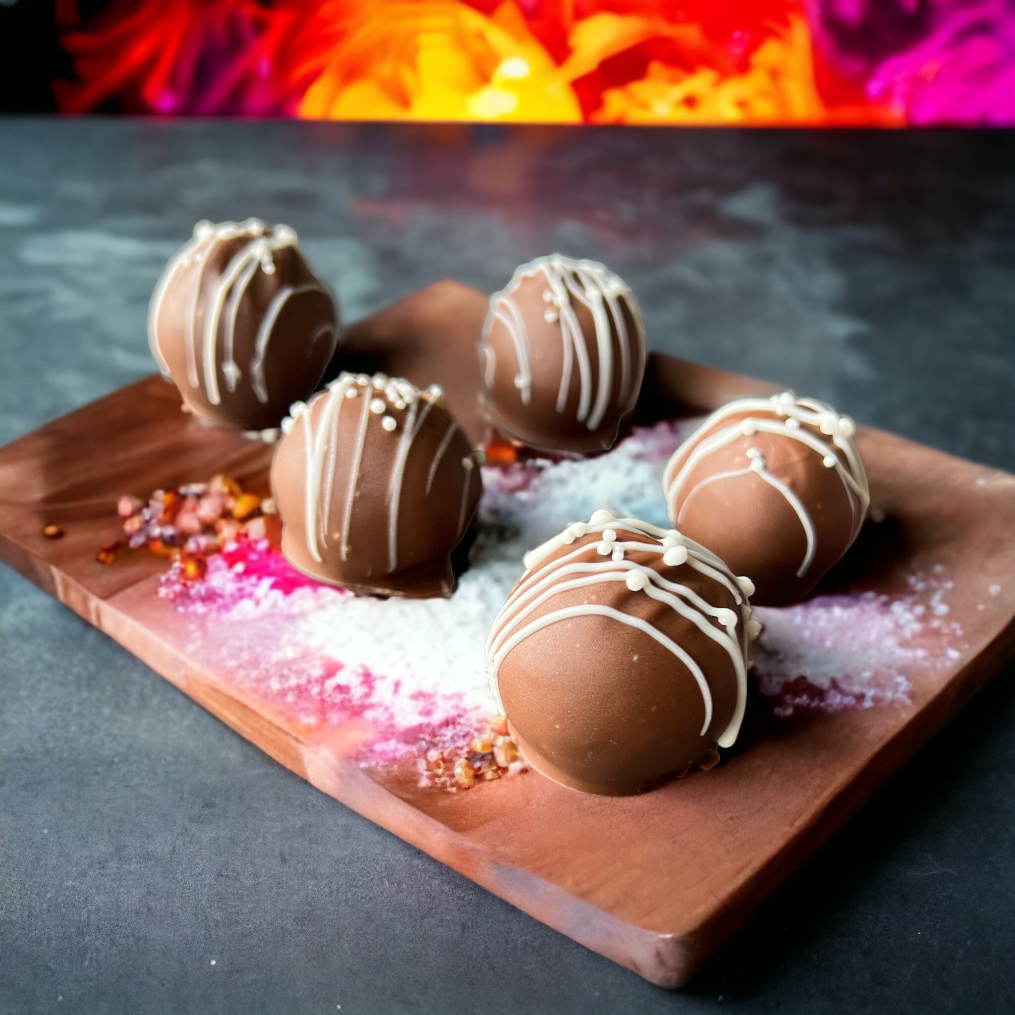 Arranged Food and Objects