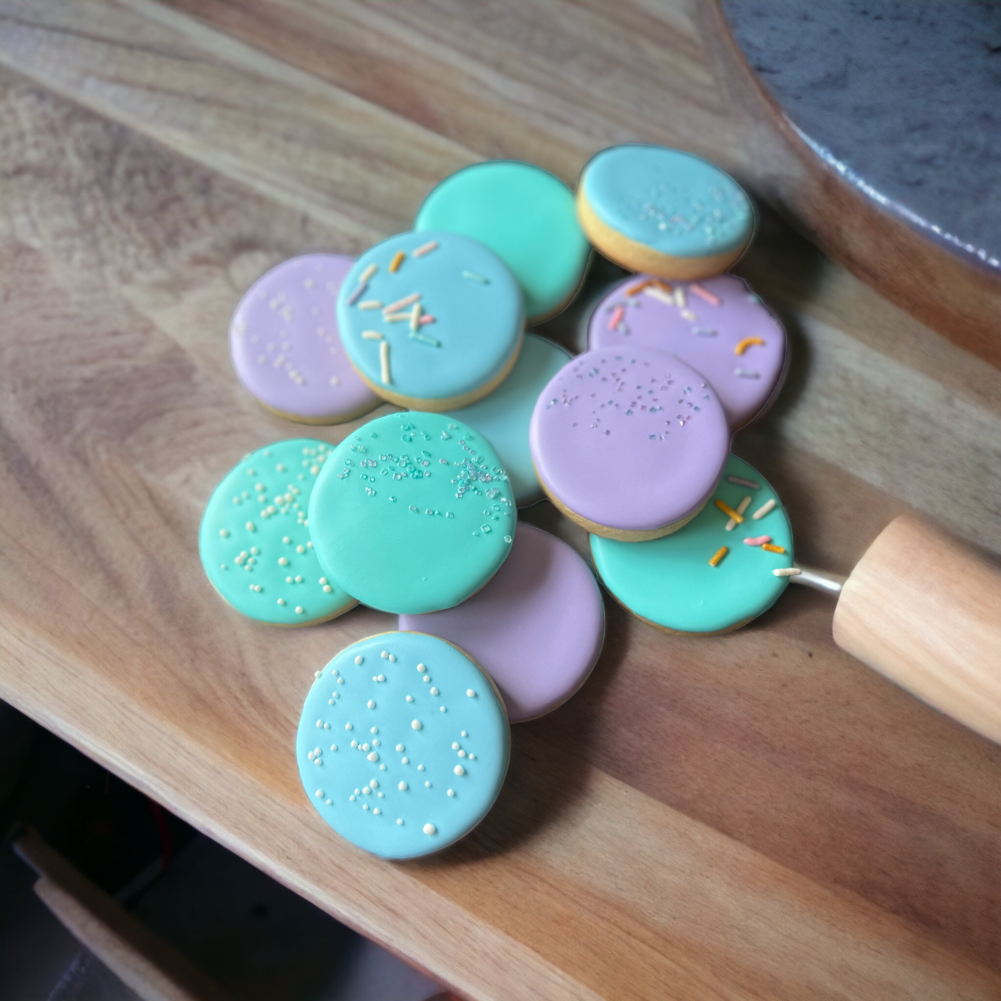 Arranged Food and Objects