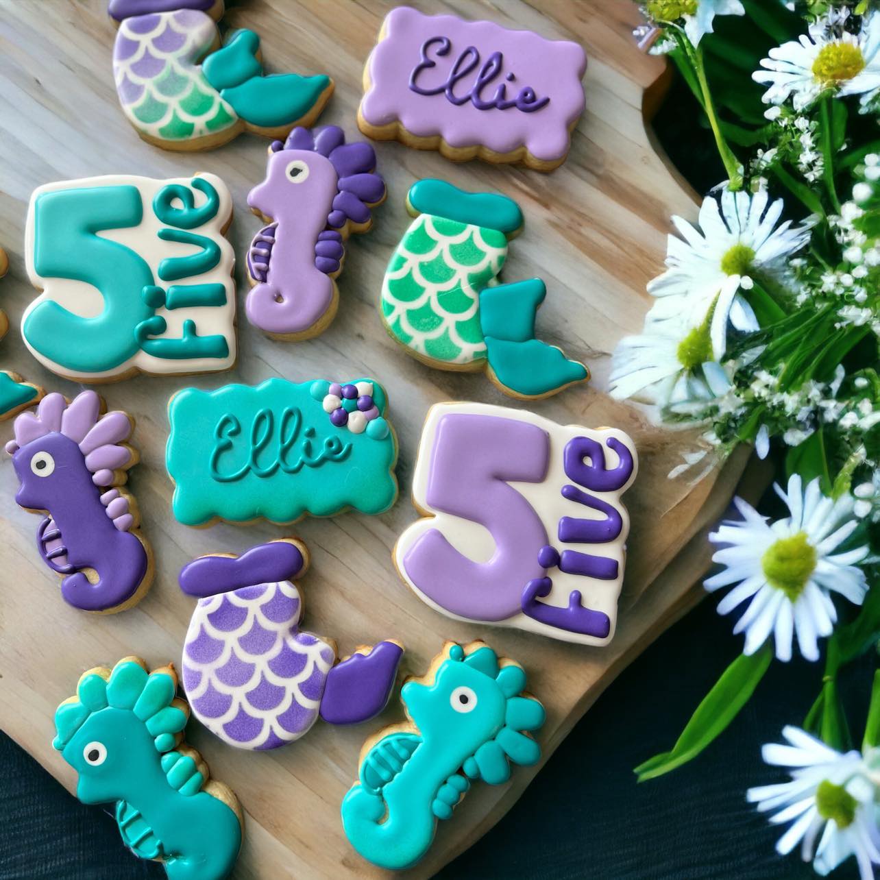 Arranged Food and Objects