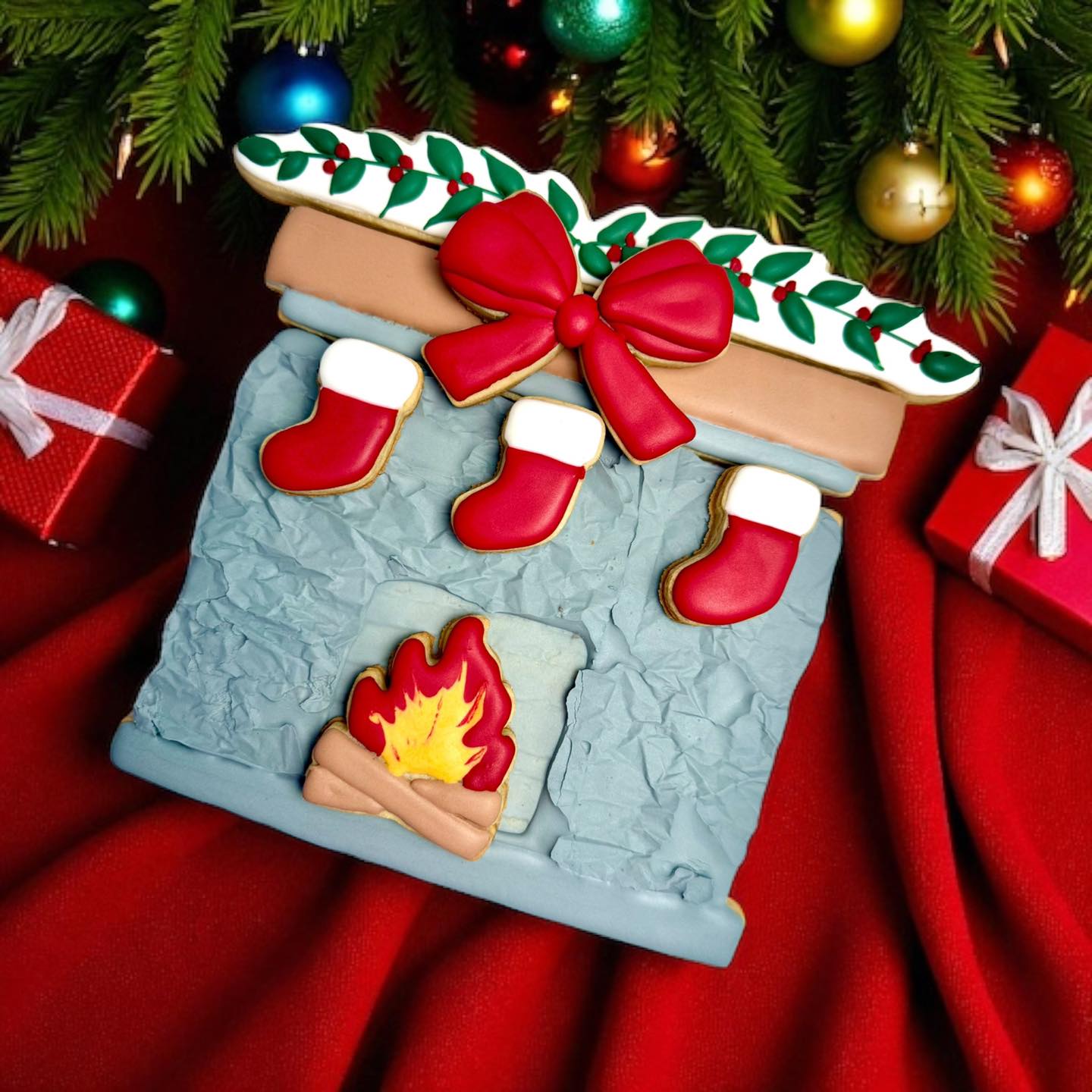 Arranged Food and Objects