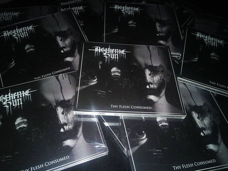 ASTHENIC SYN - THY FLESH CONSUMED was released by THROATS PROD. 23 dec. 2016, Digipack 500 copies