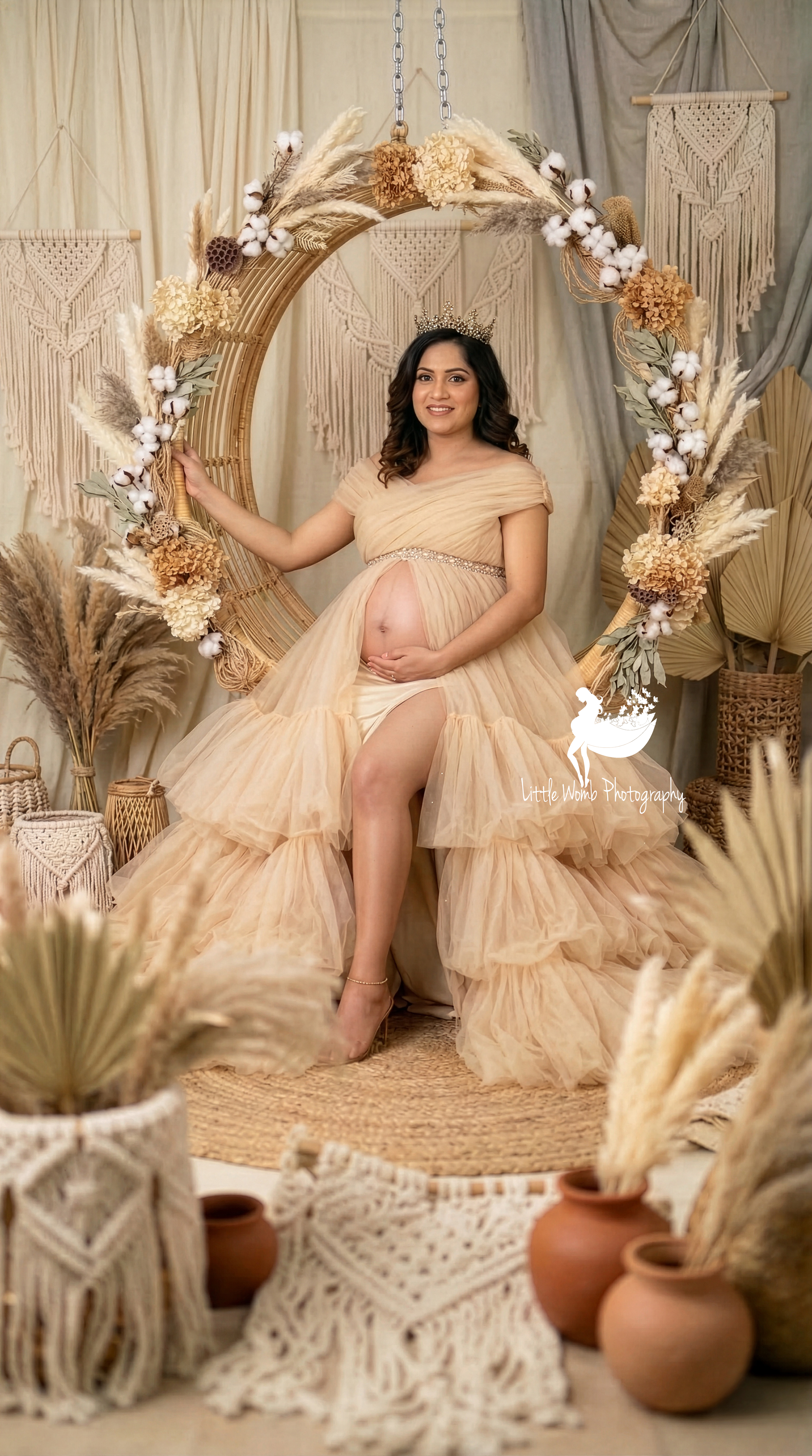 premium maternity photoshoot in Bangalore