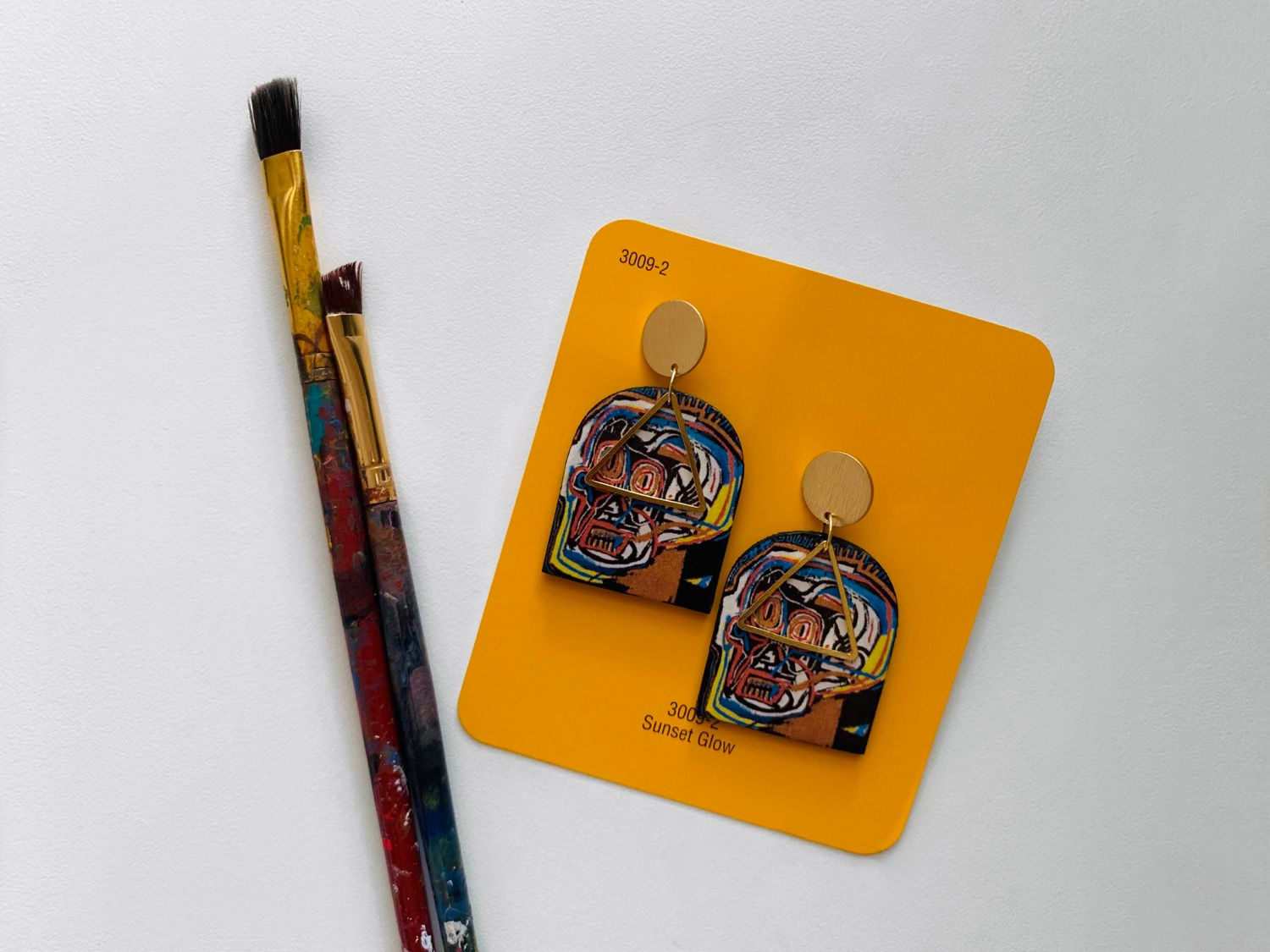 Basquiat Dangle Earrings