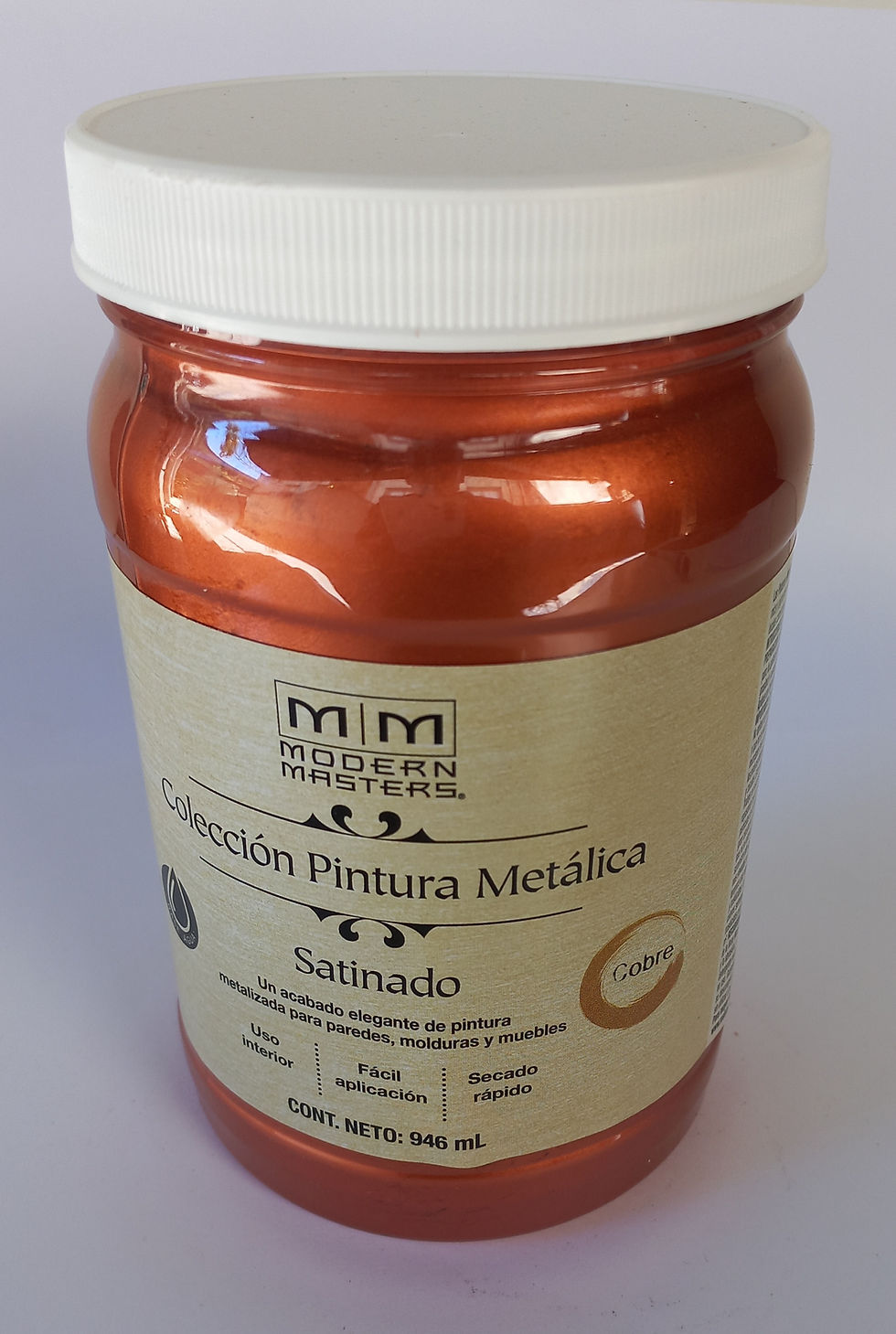 Miniatura: MODERN MASTERS PINTURA METALIZADA 0.9L SATINADA