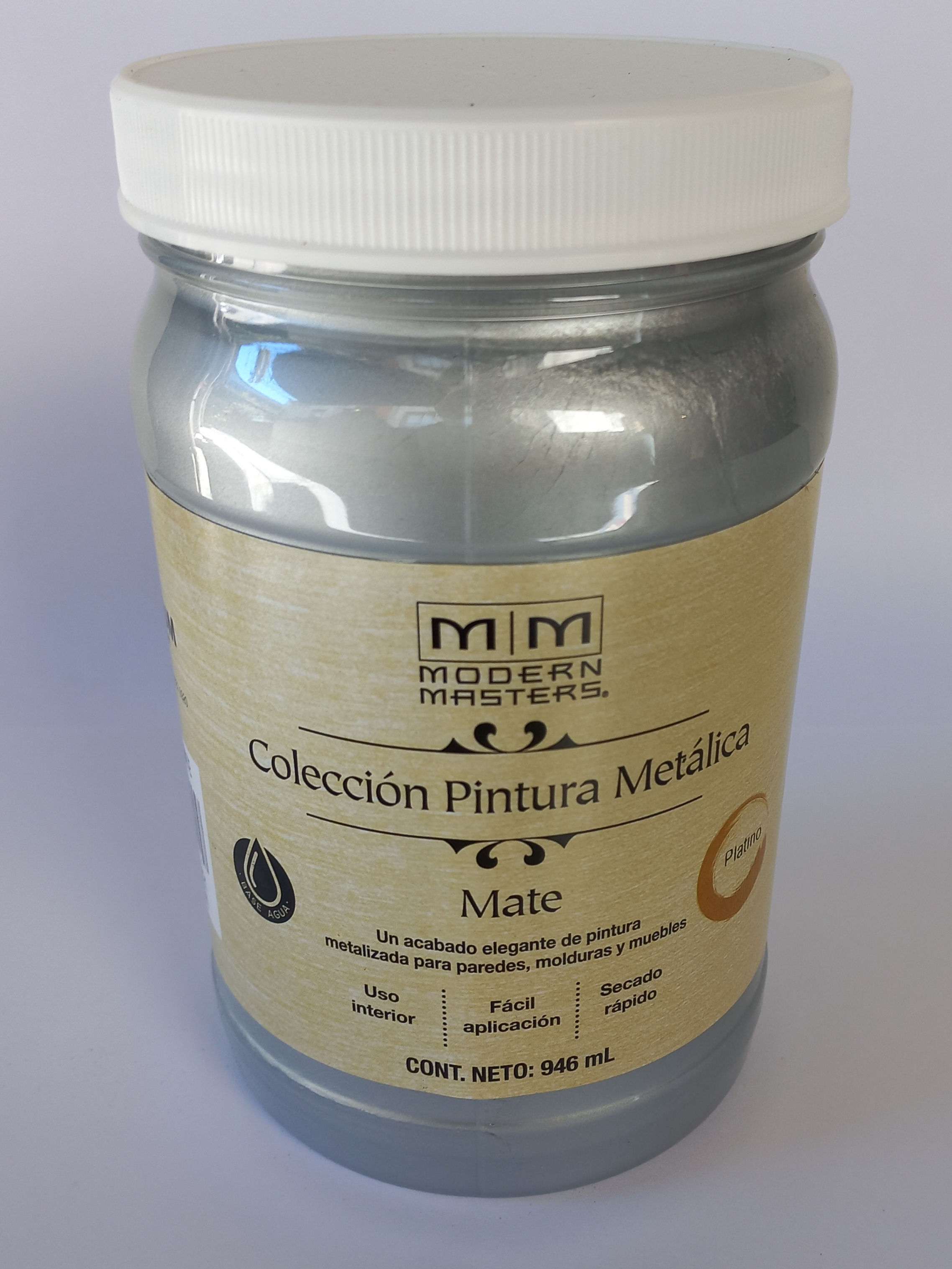 MODERN MASTERS PINTURA METALICA 0.9 MATE