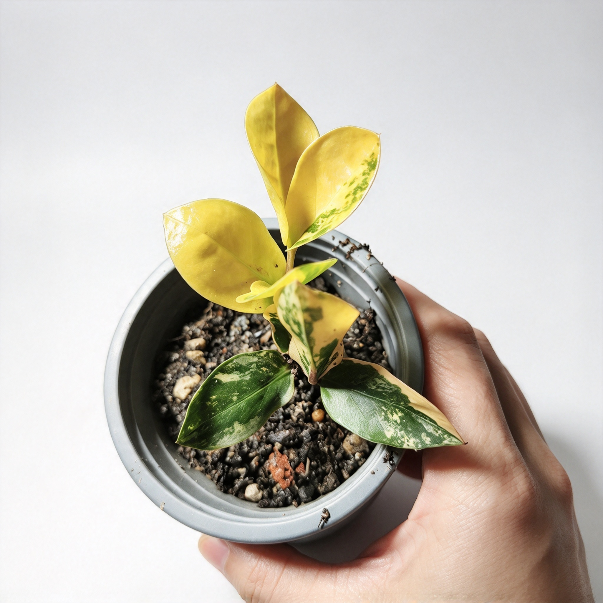 ZZ Plant (Zamioculcas Zamiifolia Variegated)