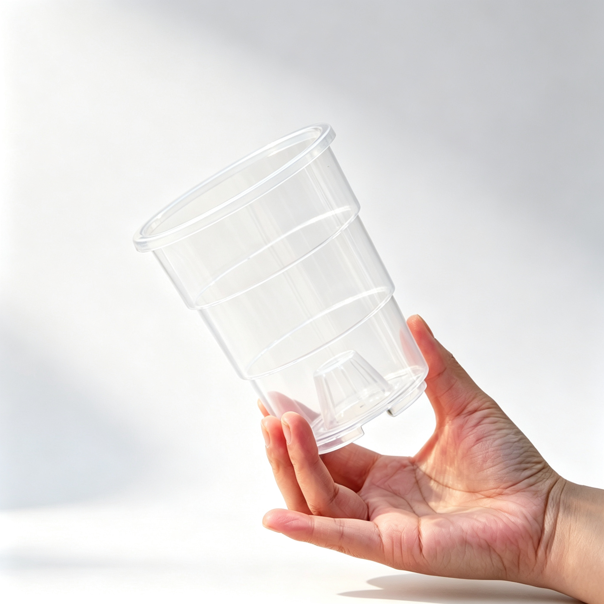 Professional Clear Orchid Pot | Prevents Excessive Root Growth