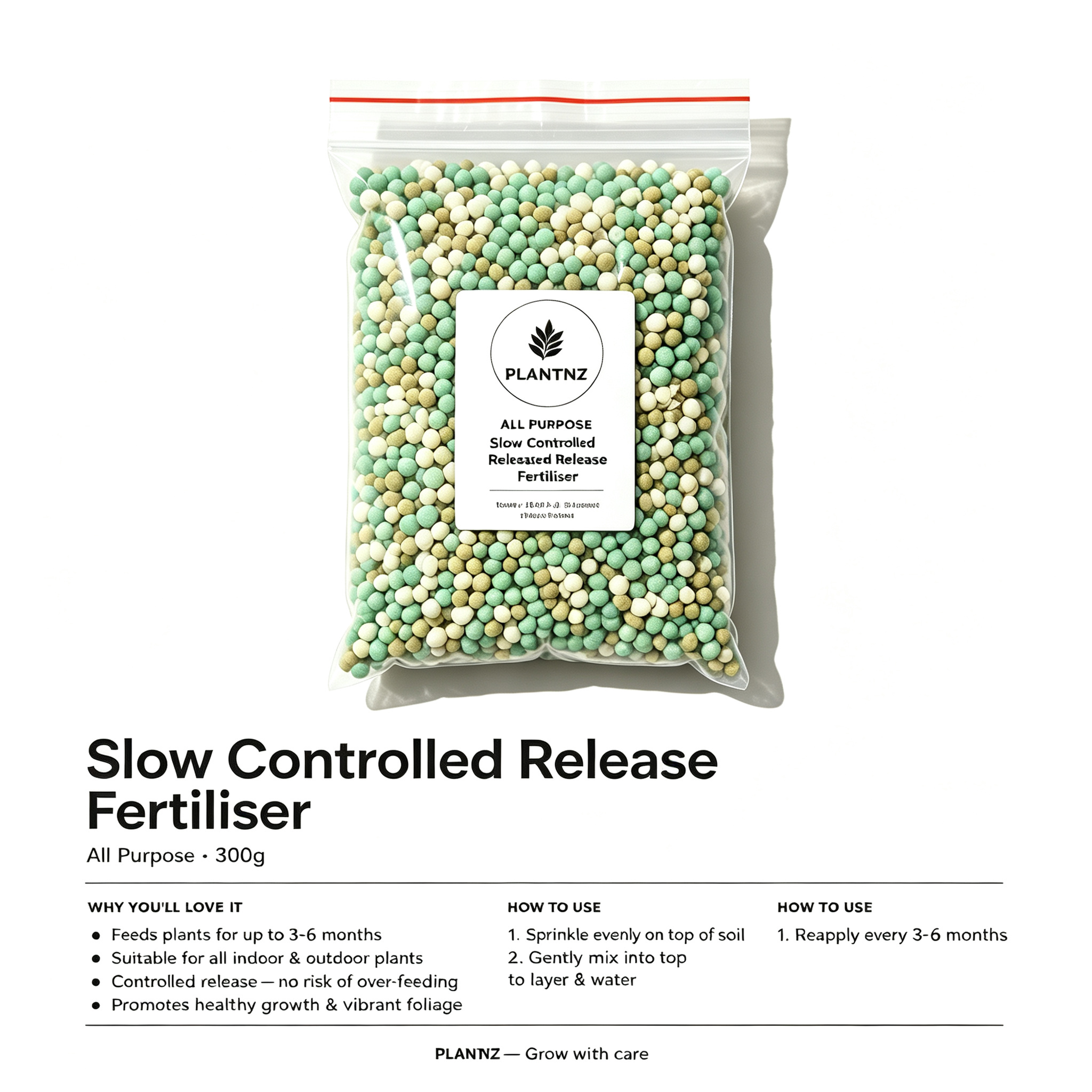 PLANTNZ All Purpose Slow Controlled Release Fertiliser bag