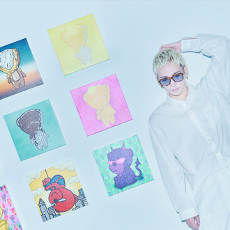 丘山晴己（TEDDY SUN）個展「DRIP DRIP」開催