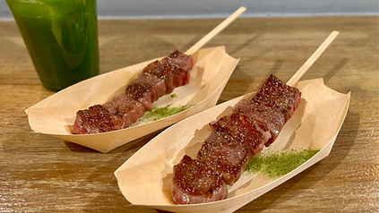 角枡 浅草｜和牛串