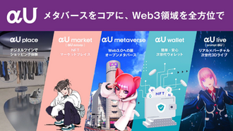 KDDI「αU spring week 2023」でヨシクホノカ作品展、「αU market」でNFT発表
