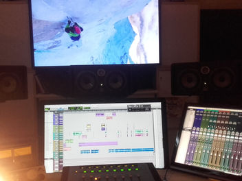 Mixages au studio Gaïné