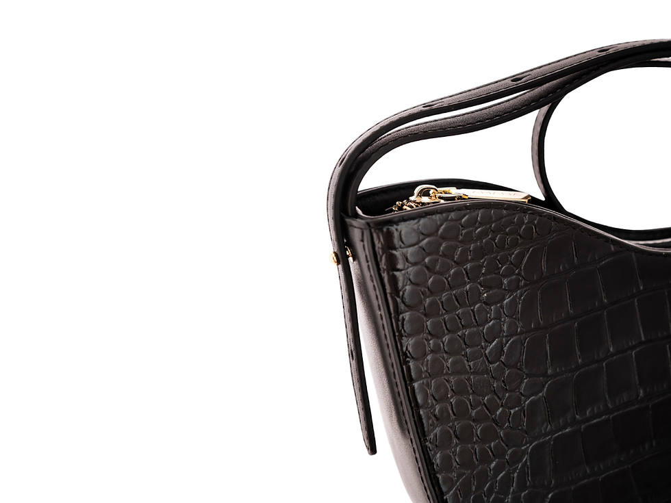 Thumbnail: Linda Duel Black, Gold Finish
